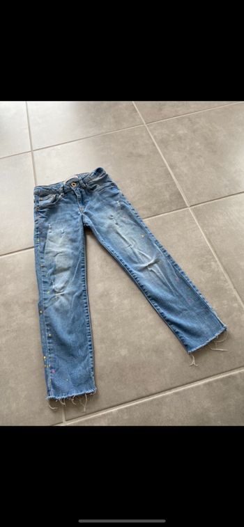 Jean effet usé 6 ans