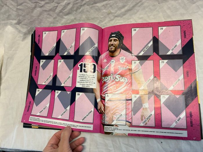 Kit Panini stickers Rugby Top 14 2023/2024 🏉 - photo numéro 9