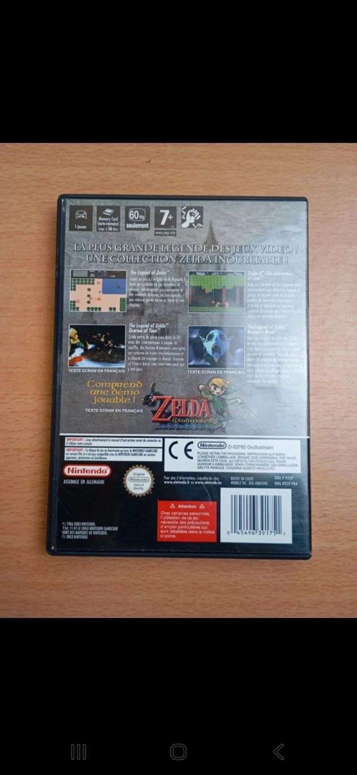 Zelda édition collector gamecube - photo numéro 5