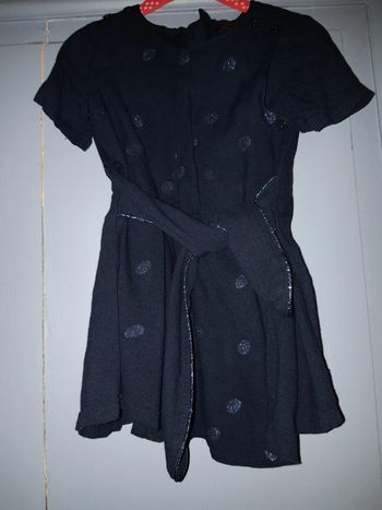 Ensemble robe 2 possibilités motifs +pull