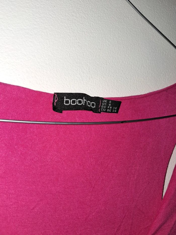 Robe longue fuchsia - photo numéro 3