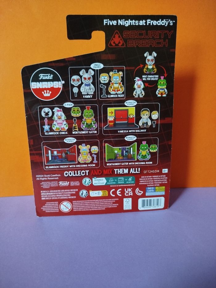 Funko snaps - Five night at Freddy's - Glamrock Freddy - photo numéro 4