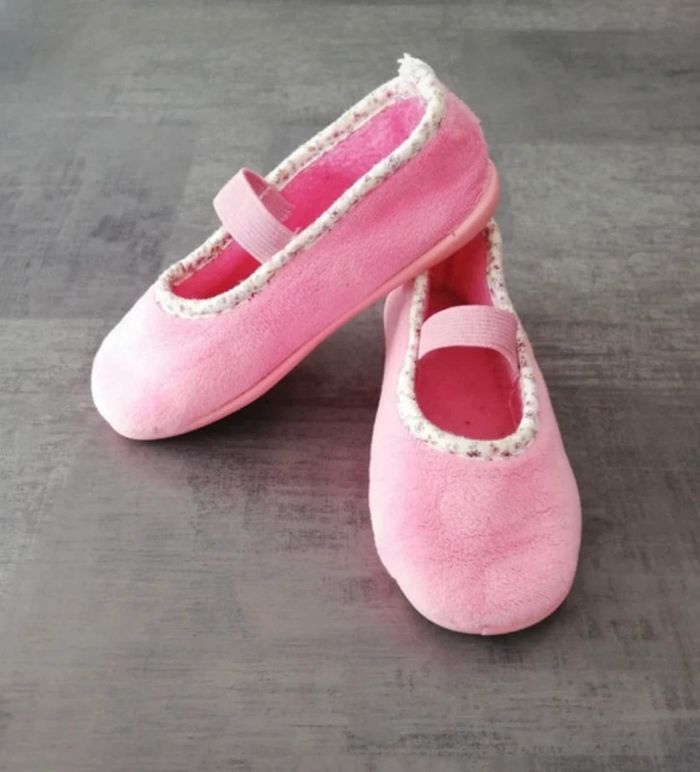 Chaussons rose