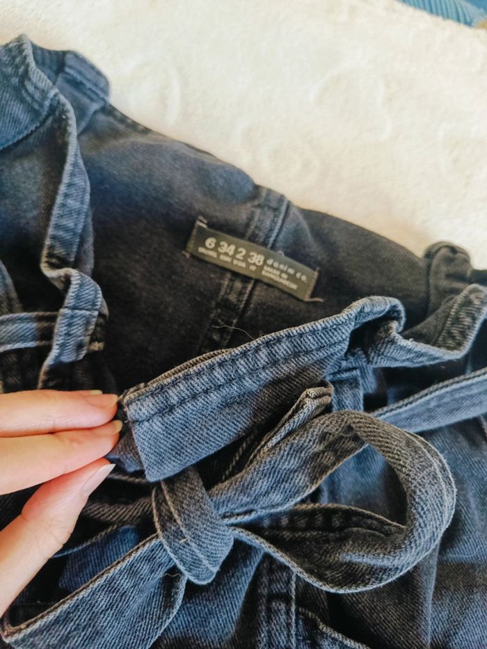 Jean mom noir - photo numéro 3