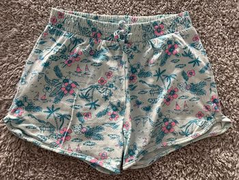 Short turquoise fille - 8 ans