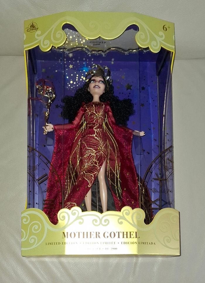 Poupée doll mère gothel disney raiponce - photo numéro 10