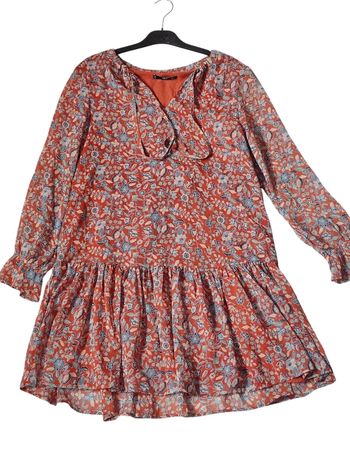 Robe courte évasé taille S