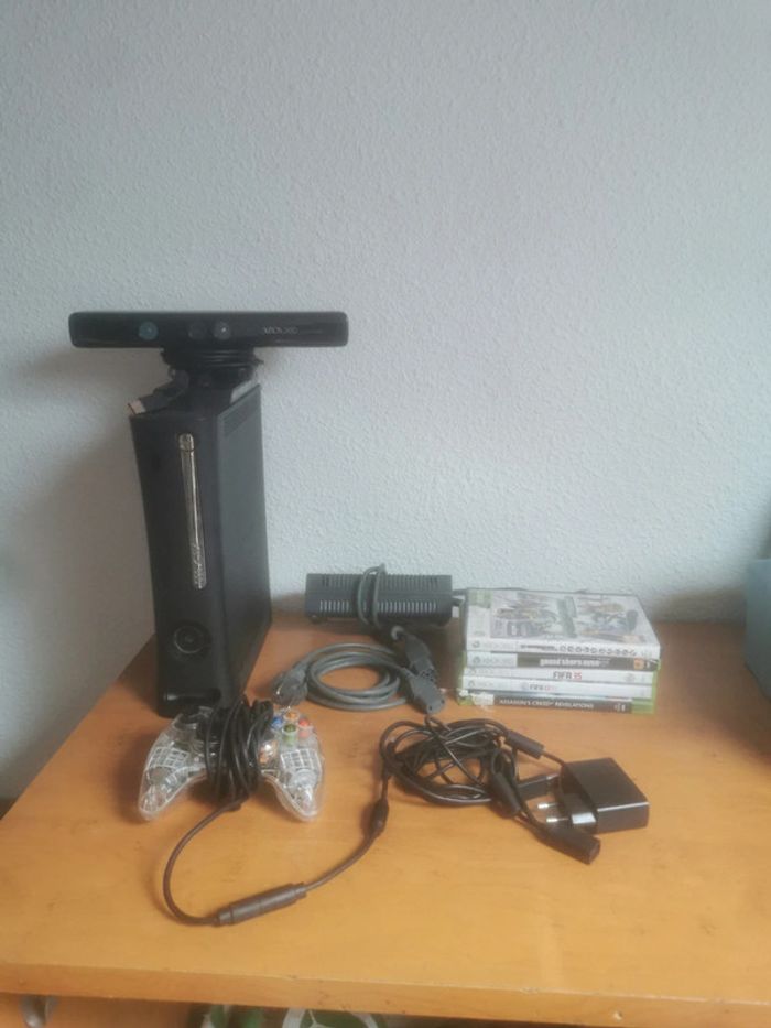 Xbox 360+ kinect + jeux