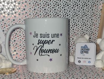 Mug nounou personnalisé