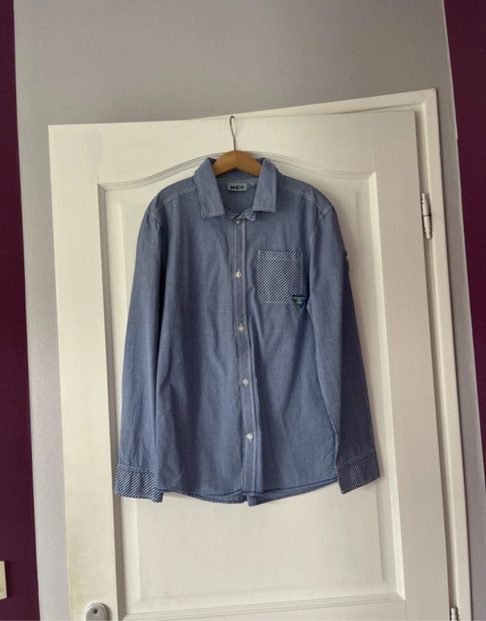 Chemise garçon 12 ans - Kiabi - Bleu chic