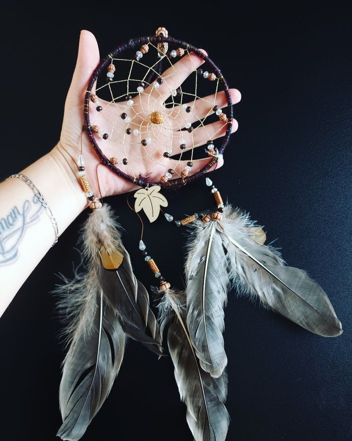 Attrape rêve fait main - photo numéro 7