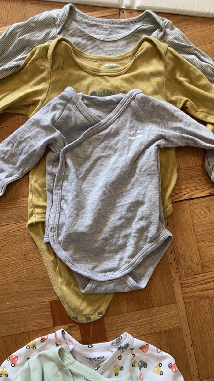 Lot de bodys 9 mois - photo numéro 2