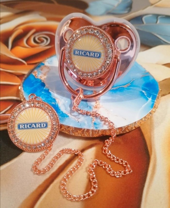 Tétine ricard rose - photo numéro 2