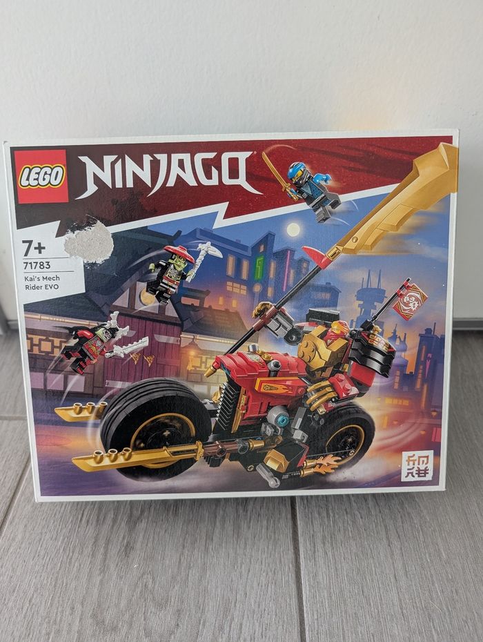 Lego Ninjago 71783 La moto du Robot de Kai neuf