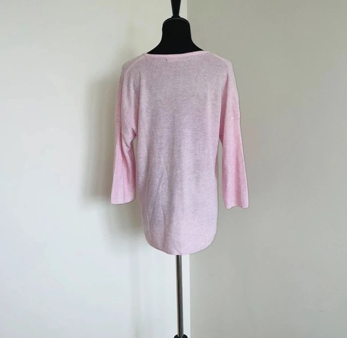 🥶 Pull Mango. Femme. Taille 38 M. rose. Très bon état. - photo numéro 7