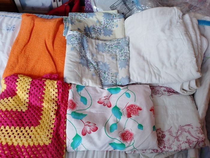 Différentes couverture, couette