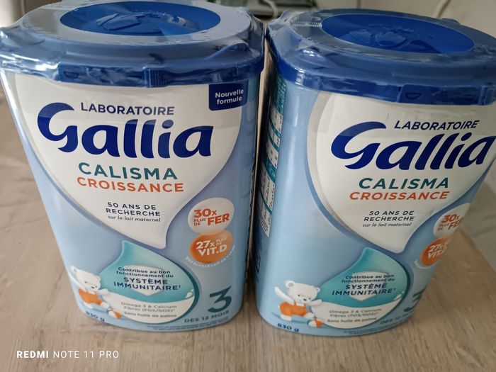 Lait en poudre Gallia 3 age
