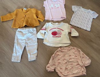 Lot vêtements 6 mois 
