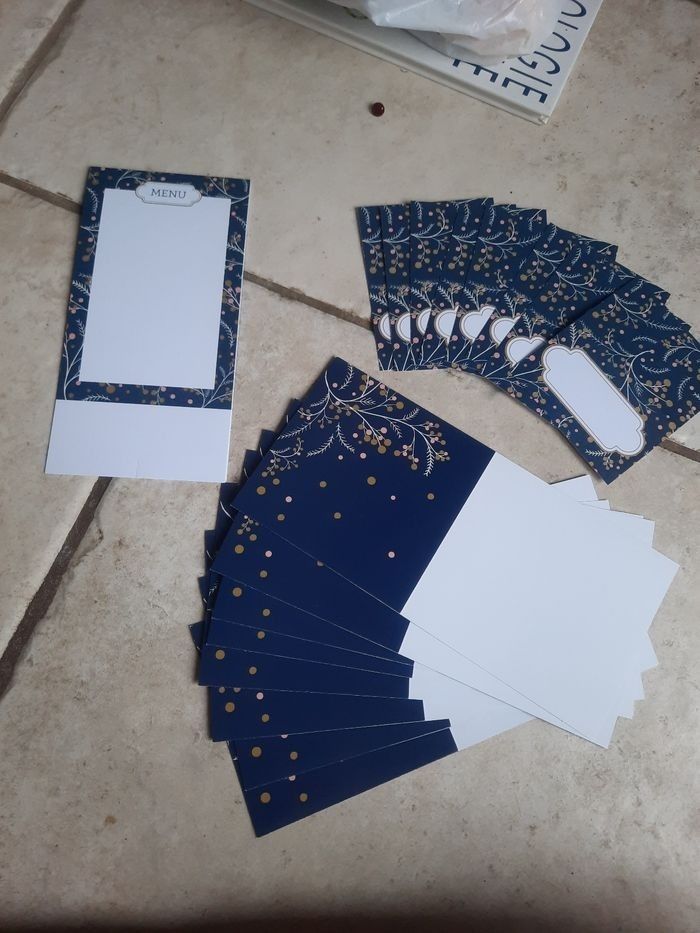 Decoration de table noél marque place porte couvert ou cadeau prénom