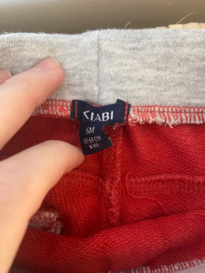 Pantalon molleton Kiabi 6mois - photo numéro 2