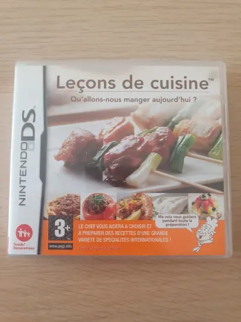 Jeu Nintendo DS Leçons de cuisine