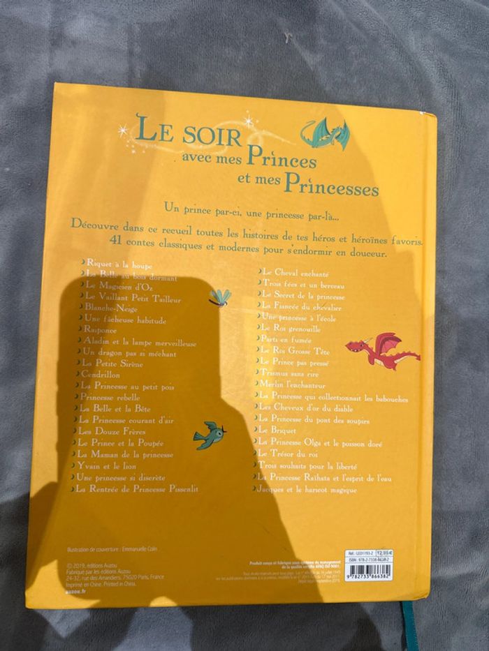 Livre le soir avec mes princes et princesses - photo numéro 4
