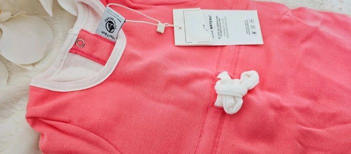 Robe 100% coton Body intégré Petit Bateau Taille 12 mois - photo numéro 2