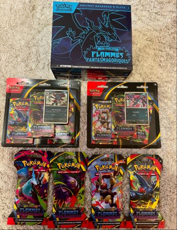 Lot 19 boosters Pokémon ME02