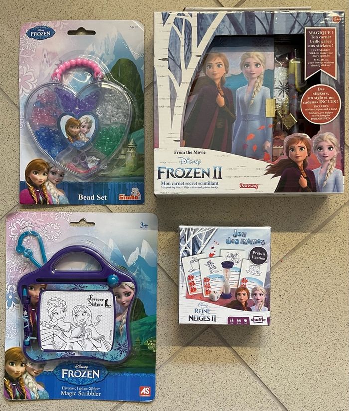 Ensemble de jeux reine des neiges