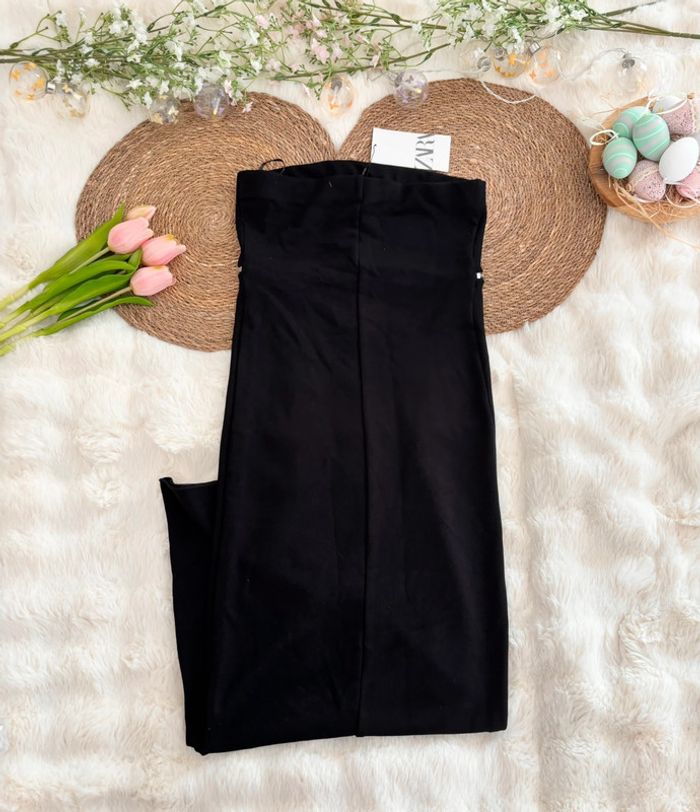 Robe bustier Zara noire taille M - photo numéro 5