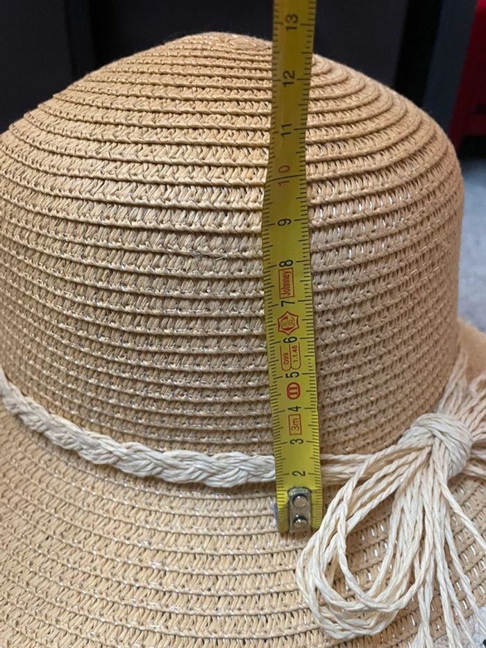 Chapeau de paille neuf - photo numéro 4