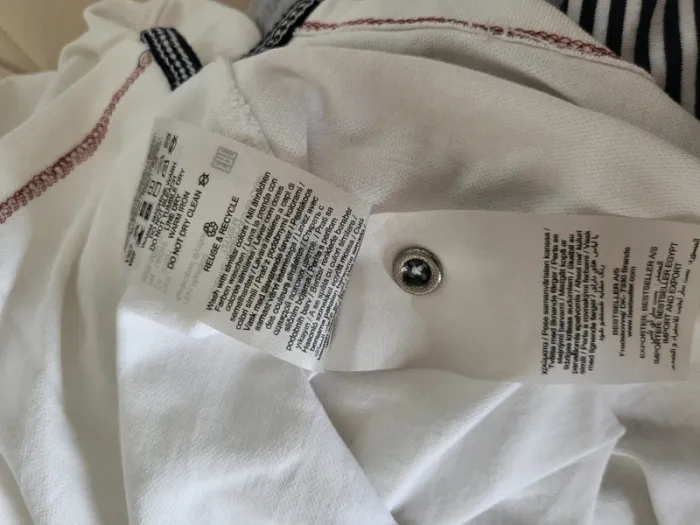 Polo blanc uni Jack&Jones XL slim fit - photo numéro 10