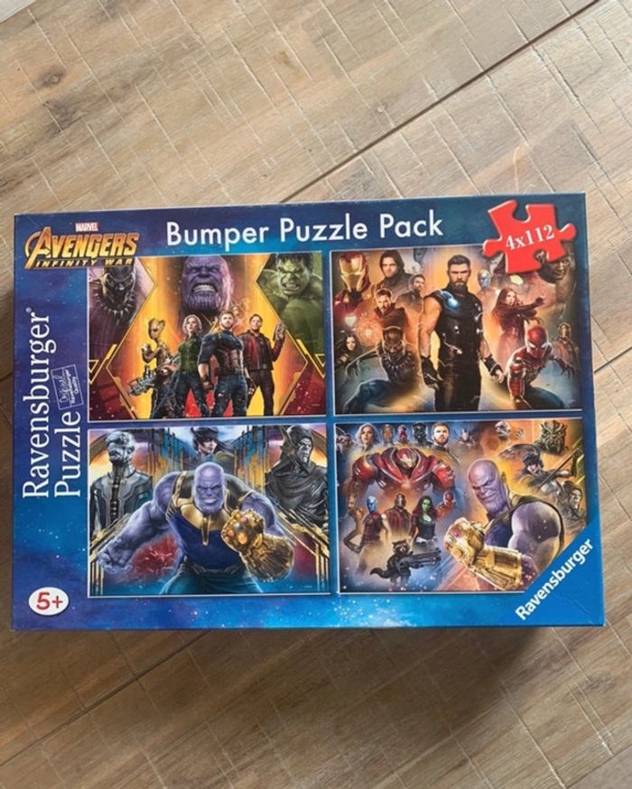 Quatre. Puzzles Avengers.