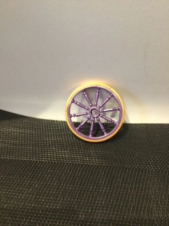 Playmobil roue caleche 6856 violet pièces détachées