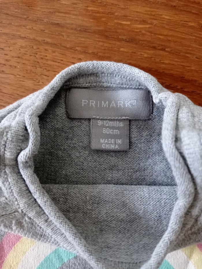 Pull gris - photo numéro 3