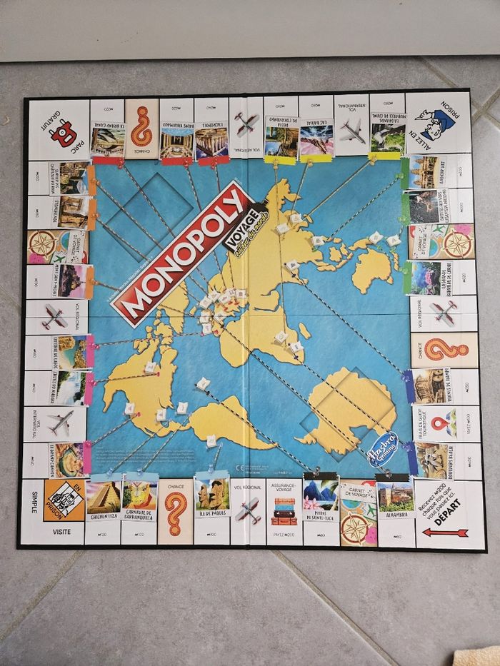 Monopoly Voyage autour du monde - photo numéro 2