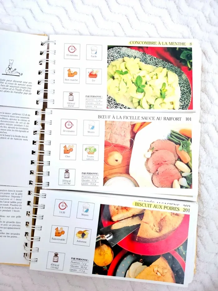 Lot de 3 livres de cuisines excellent état - photo numéro 14