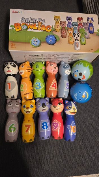 (Neufs) ⚘️⚘️jeu de quilles bébé/enfant ⚘️⚘️