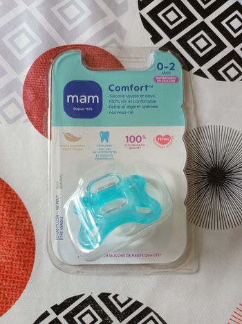 Tétine sucette MAM Comfort Neuve scellée  🏷