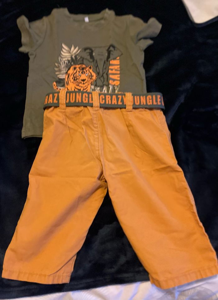 Bermuda et teeshirt 4 ans garçon - photo numéro 3