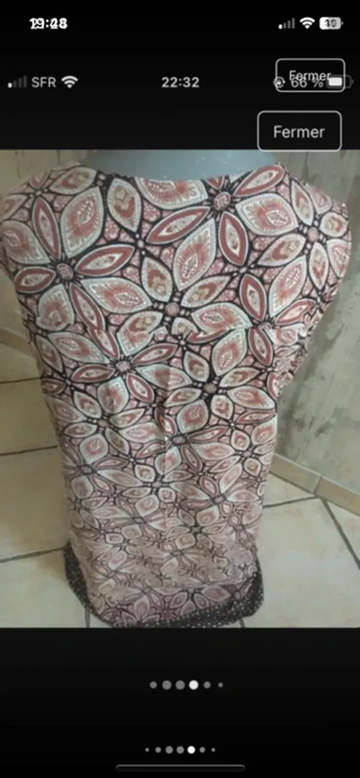 Superbe robe d’été lacet en daim en 40 de marque Armand Thiery en excellent état - photo numéro 6