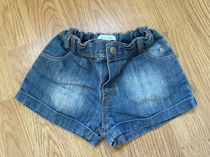 Short en jeans