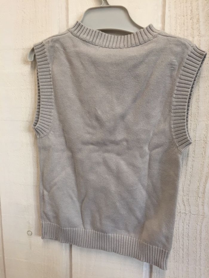 Pull sans manches - Grain de blé - 23m - photo numéro 2