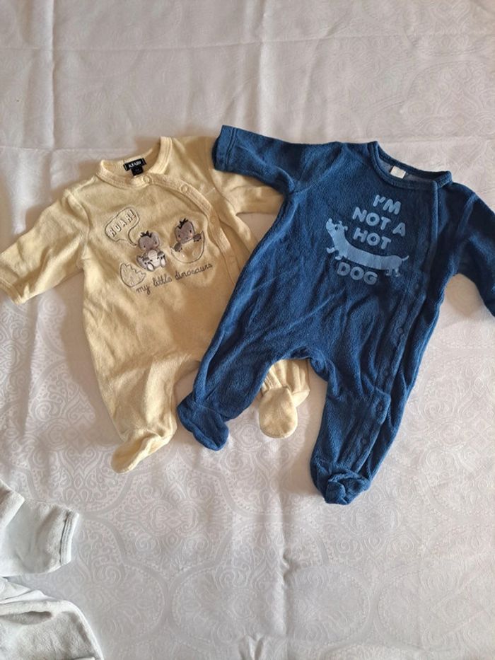 Lot de 7 pyjamas naissance garçon - photo numéro 4