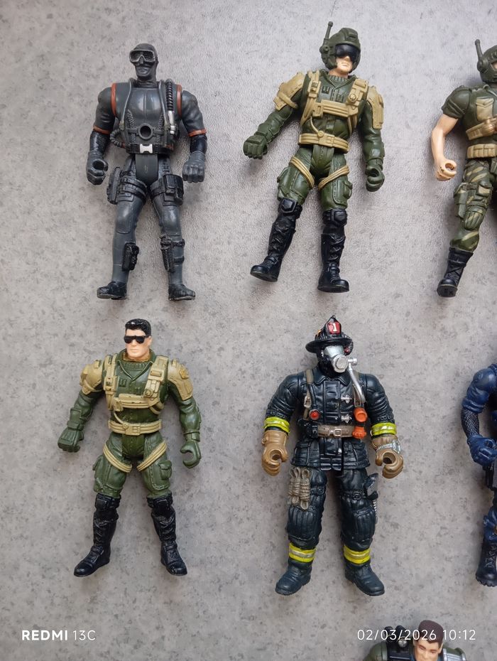 Gros lot de soldats chap mei - photo numéro 2