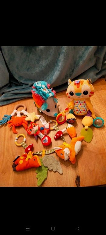Lot de 5 jouets animaux