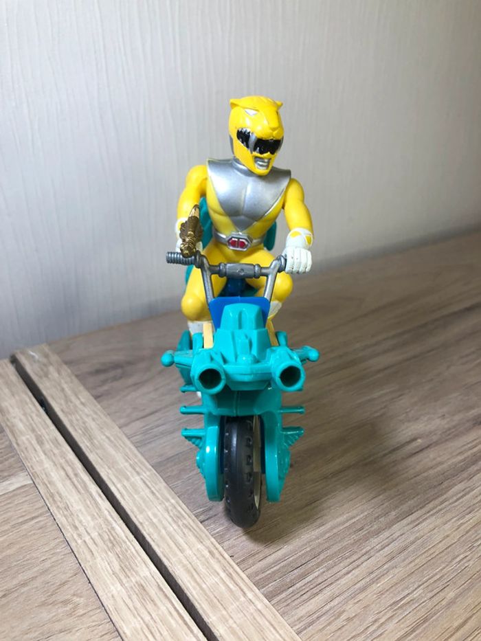 Figurine jouet moto véhicule power rangers vintage bootleg ko - photo numéro 2