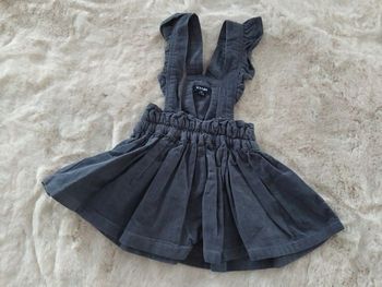 Robe chasuble grise 3 mois