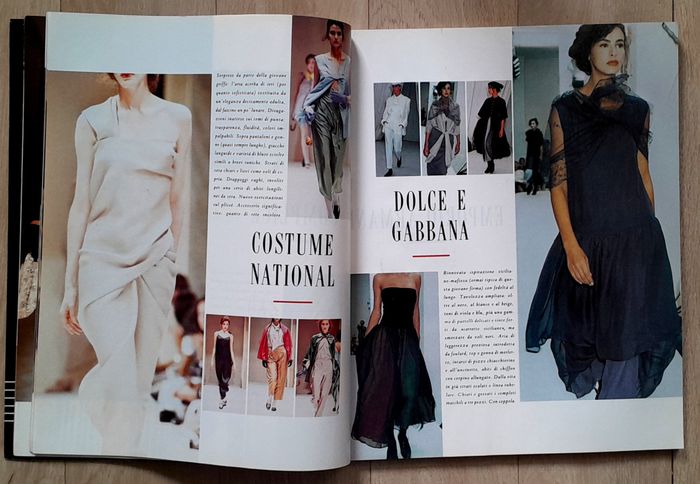 Magazine Vogue Italien supplemento al n°465 di vogue italia gennaio 1989 - photo numéro 9