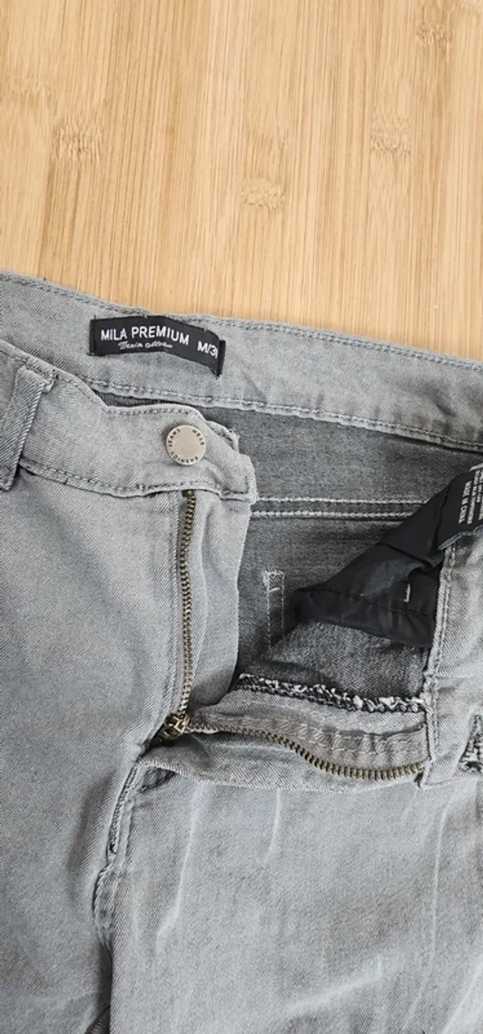 Jeans mila premium T:38 /M - photo numéro 5